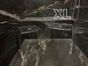 Badhocker MERAN XL aus Acryl, für die Dusche geeignet, mit Griff, zeitloses Design, rutschsicher mit Gummifüßen