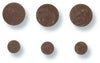 Libaro Wandhaken marmoriert 6er Set, 3 kleine und 3 große Kleiderhaken, runde dekorative Garderobenhaken