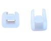 Original Ersatz-Puffer 4 Stück Ersatzfuß zu Libaro Hocker MERAN transparent